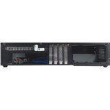 Custodia da tavolo Silverstone milo ml03b (nera | 2x USB-A)