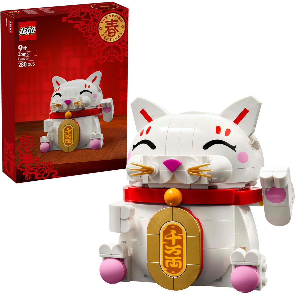 Lego Capodanno cinese 40813 - gatto fortunato