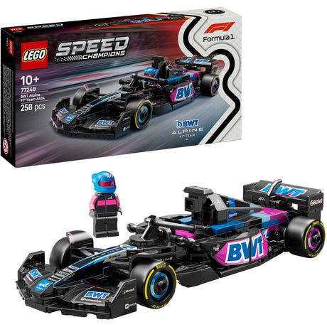 Set auto da corsa Lego Speed Champions bwt alpine f1 team a524 - 77248