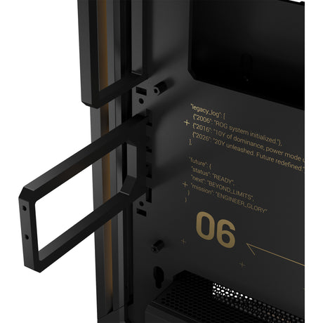 Asus rog gr20 edition 20 midi tower behuizing (zwart | 2x usb-a | 2x usb-c | rgb)