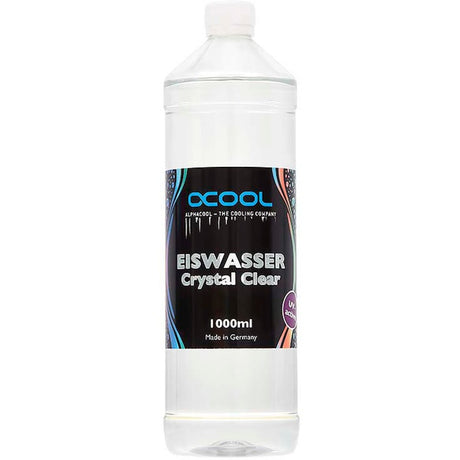 Alphacool eiswasser cristallino refrigerante attivo UV (trasparente, 1000 ml)