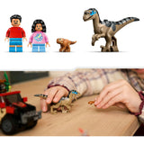 Lego Jurassic World 76972 Fuga dall'Eaptor fuoristrada