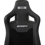 Sedile reclinabile da corsa di livello successivo ers4 elite - sedia da gioco in pelle scamosciata edizione PU (nero)