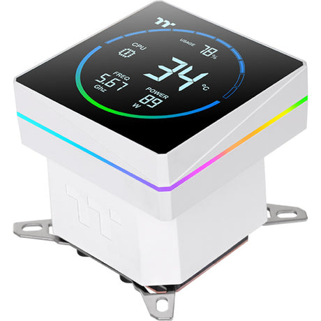 Thermaltake TH360-S V3 ARGB Sync AIO Dispositivo di raffreddamento a liquido - Snow Edition Raffreddamento ad acqua (Bianco)