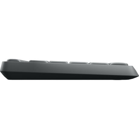 Set desktop wireless Logitech mk235 (nero, layout statunitense-internazionale (qwerty))