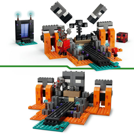 Lego Minecraft 21590 la battaglia del Wither