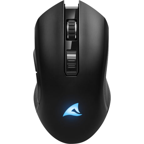 Mouse da gioco Sharkoon skiller sgm30w (nero, 600 - 6000 dpi, rgb, usb 2,4 ghz)
