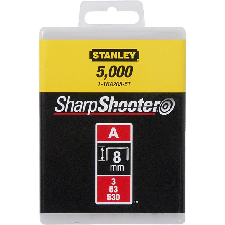 Punti Stanley tipo a, 8mm, 5000 punti (1-tra205-5t)