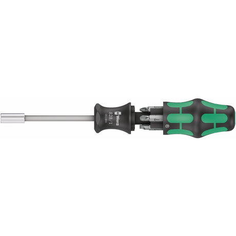 Wera kraftform kompakt 27 set Set di 2 punte (nero verde, 7 pezzi)