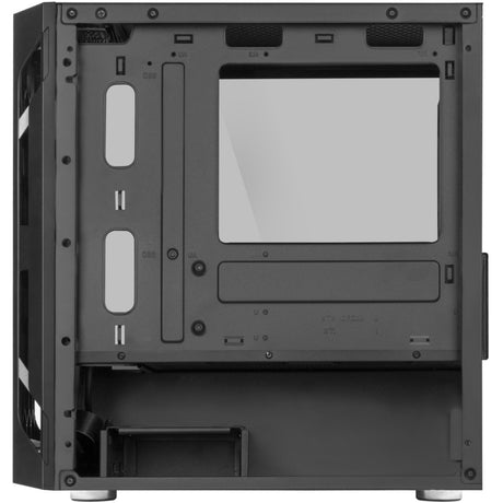 Custodia midi tower Silverstone sst-fah1mb-pro (nera | 3x USB-A | RGB | vetro temperato)