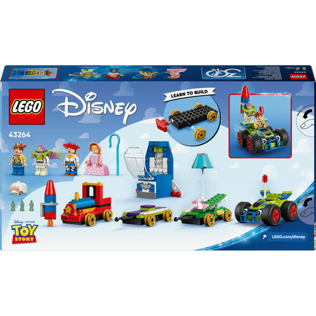 Set treno e auto RC Lego Disney e Pixar Toy Story Party - 43264