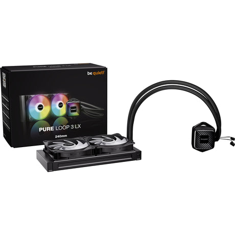 Silenzio! pure loop 3 lx 240 raffreddamento ad acqua (nero, pwm)
