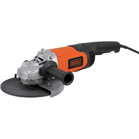 Smerigliatrice angolare Black+decker bdgl2223-qs 2200w 230mm (nero arancione)