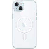 Custodia trasparente Apple con custodia magsafe per iPhone 15 plus (trasparente)