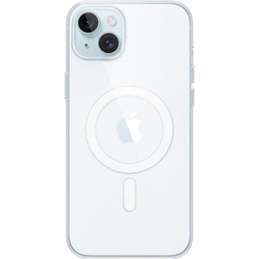 Custodia trasparente Apple con custodia magsafe per iPhone 15 plus (trasparente)