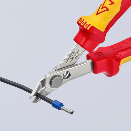 Knipex elettronica super Knips® VDE 78 06 125 pinza per elettronica (rosso giallo)