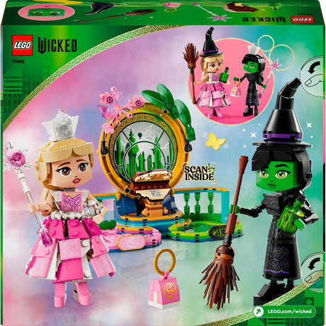 Personaggi LEGO Wicked Elphaba e Glinda - 75682