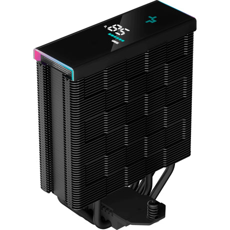 Deepcool AK400 Dissipatore CPU RGB digitale (Nero, connettore ventola PWM a 4 pin)
