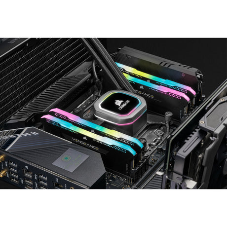 Corsair Vengeance RGB Pro SL 16 GB DDR4-3200 (2x 8 GB) RAM (nero, cmh16gx4m2e3200c16, xmp 2.0)
