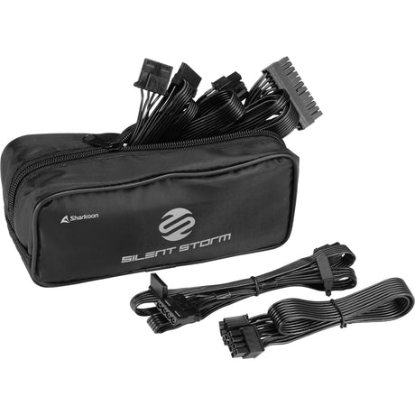 Sharkoon silentstorm sfx 500 gold alimentatore modulare da 500 watt (nero, 2x pcie)