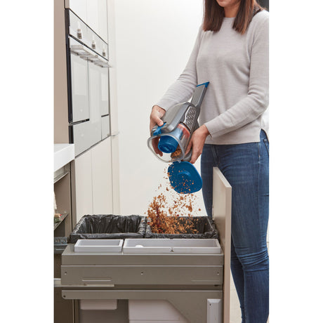 Black+decker bhhv520bf-qw 18v 2.0ah smart tech kruimeldief met laadstation handstofzuiger (donkergrijs blauw, incl. laadstation)