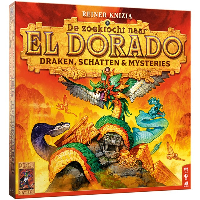 999games 999 giochi alla ricerca di el dorado: draghi, tesori misteri gioco da tavolo (olandese, espansione, 2 - 4 giocatori, 60 minuti, da 10 anni)