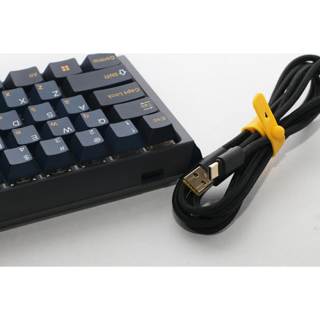 Tastiera da gioco meccanica Ducky One 3 Pro Mini RGB (nera, layout USA (qwerty), Cherry MX2A Speed Silver, 60%, LED RGB, PBT a doppio scatto, meccanica Quack, hot swap)
