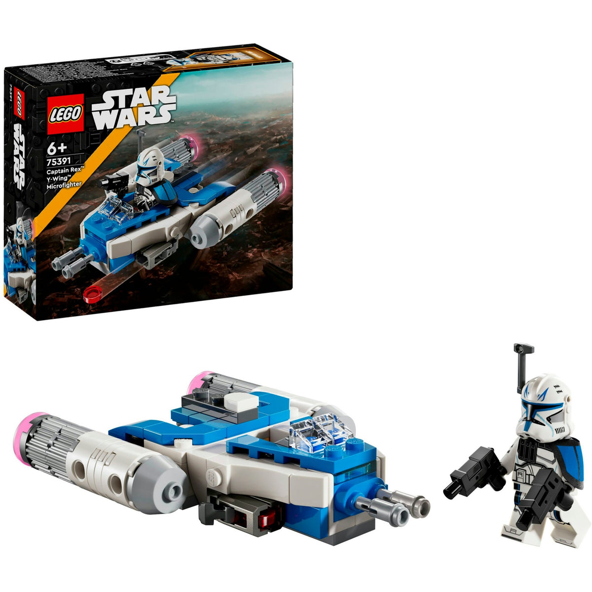 Lego Star Wars 75391 Capitano Rex Y Microfighter