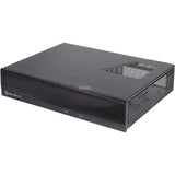 Custodia da tavolo Silverstone milo ml03b (nera | 2x USB-A)