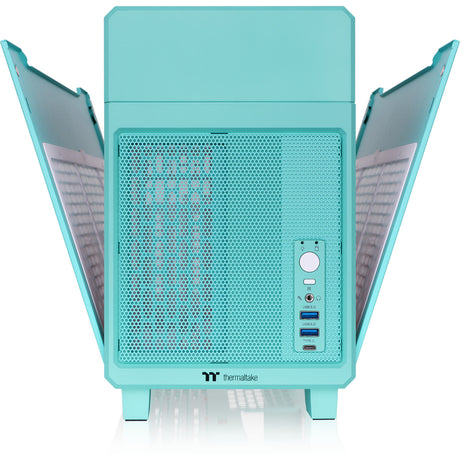 Custodia mini tower Thermaltake tr100 menta fragola (bacca di menta | 2x USB-A | 1x USB-C)