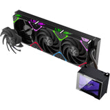 Xyz pc gear hydroview aio 360 raffreddamento ad acqua (nero, argb, pwm)