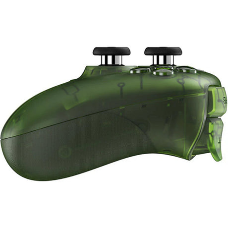 Controller 8bitdo definitivo a 3 modalità per xbox (verde trasparente, xbox serie x|s, xbox one, pc, bluetooth usb-c 2.4 ghz)