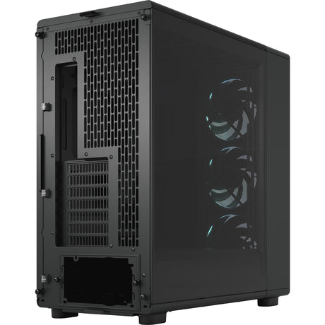 Fractal design epoch xl tg rgb midi tower custodia (nero | 2x usb-a | 1x usb-c | rgb | vetro temperato)