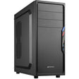 Custodia midi tower Sharkoon vs4-v (nera | 2x USB-A)