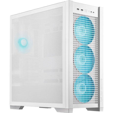 Custodia midi tower Asus tuf gaming gt302 argb (bianco | 2x usb-a | 1x usb-c | rgb | vetro temperato)