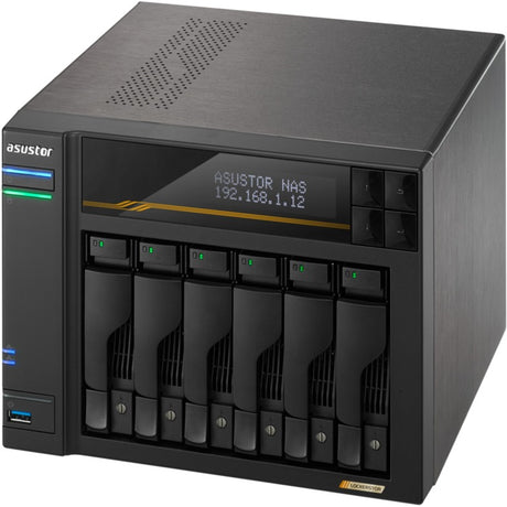 Asustor lockerstor 6 as6806t nas (nero)