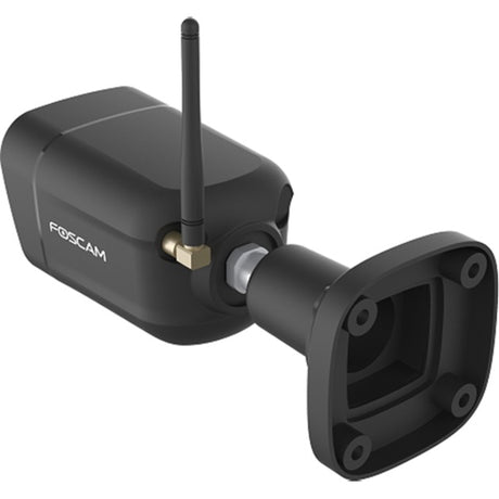 Foscam v5p, telecamera wifi dual-band 3k 5mp con allarme sonoro e luminoso (nera)