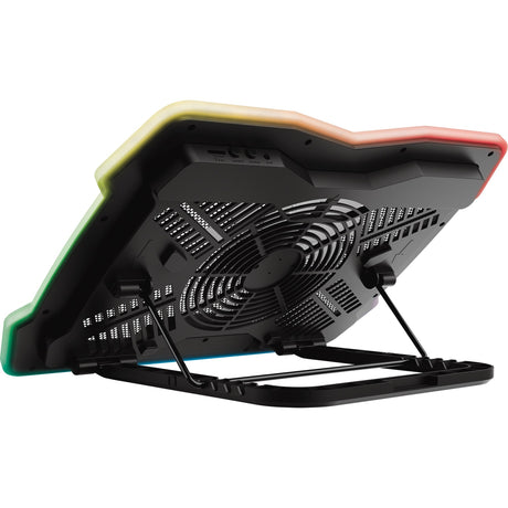 Trust GXT 1126 Aura dispositivo di raffreddamento per laptop (nero, RGB)