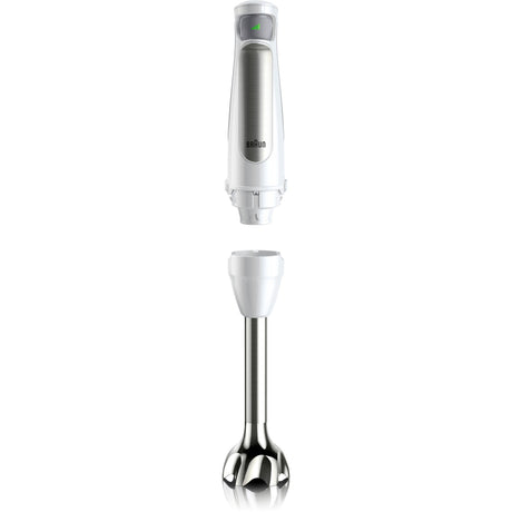 Braun frullatore a immersione multi quick 7 mq 7005b (acciaio inox bianco)