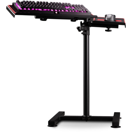 Montaggio su supporto per tastiera e mouse free standing di livello superiore da corsa (nero)