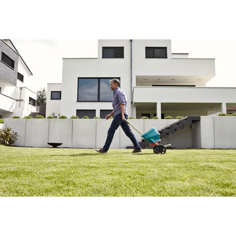 Gardena spreader xl attrezzatura per lo spandimento (turchese nero, 436-20)
