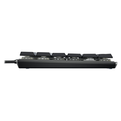 Tastiera meccanica Cherry KC 500 MX LP TKL (nera, layout USA (QWERTY), MX Low Profile 2.0 Ivory, 80% (TKL), LED bianchi, copritasti PBT)
