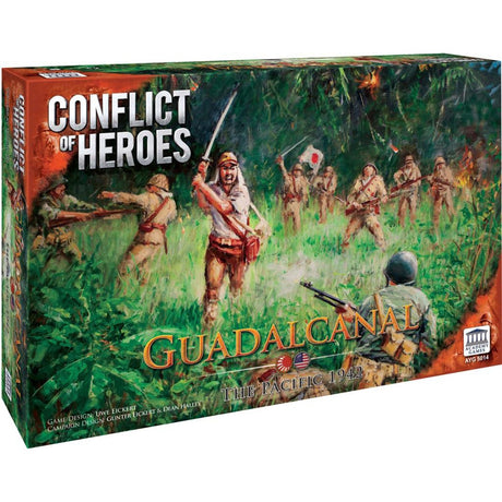 Conflitto di eroi della rete di giocatori europei: gioco da tavolo Guadalcanal the Pacific 1942 (inglese, 2 - 4 giocatori, 60 - 240 minuti, da 13 anni)
