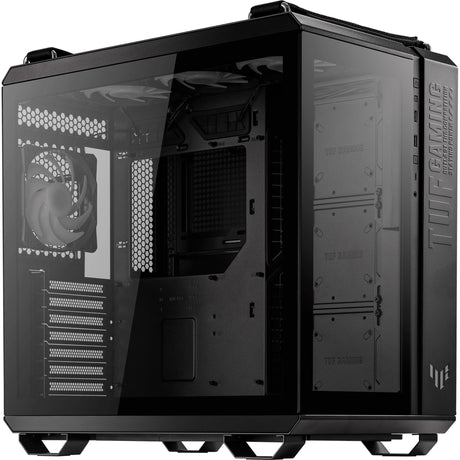 Asus tuf gaming gt502 plus alloggiamento midi tower (nero | 2x USB-A | 1x USB-C | vetro temperato)