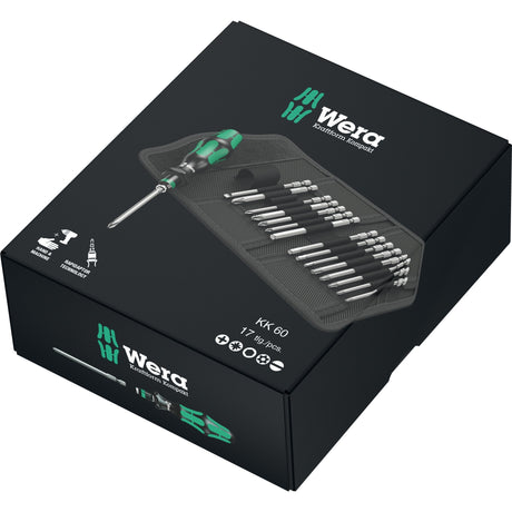 Set punte Wera Kraftform kompakt 60 (17 pezzi)