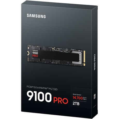 Samsung mz-vap2t0bw 9100 pro pcie® 5.0 nvme™ m.2 SSD - 2 TB, 2 TB, M.2, 14700 MB/s