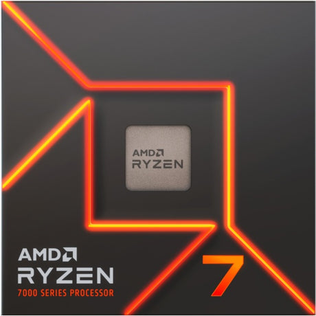 Processore AMD Ryzen 7 7700x, 4,5 GHz (5,4 GHz Turbo Boost) con socket AM5 (sbloccato, in scatola)