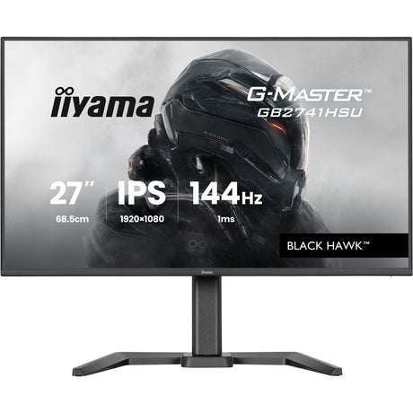 Monitor da gioco Iiyama G-Master Black Hawk GB2741HSU-B1 27 (nero, HDMI, DisplayPort, 2x USB-A, USB-B, 144 Hz)