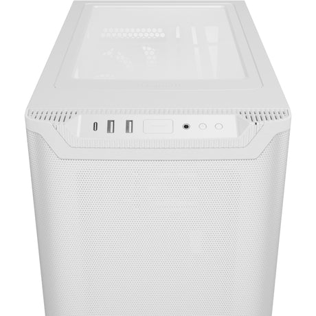 Silenzio! Custodia midi tower pure base 501 airflow (bianco | 2x USB-A | 1x USB-C)