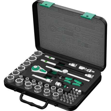 Wera zyklop speed grinders.8100 sb2 3 8 set di utensili (42 pezzi)